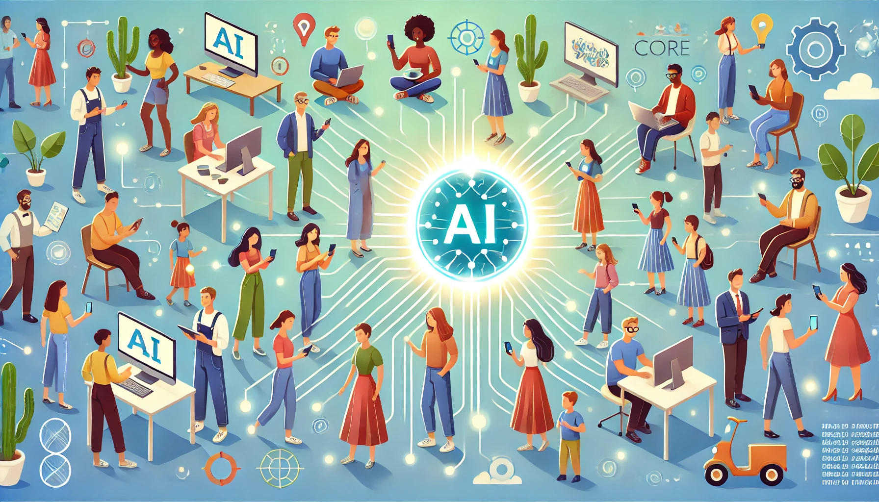 Democratização da Inteligência Artificial: O Futuro Está nas Mãos de Todos
